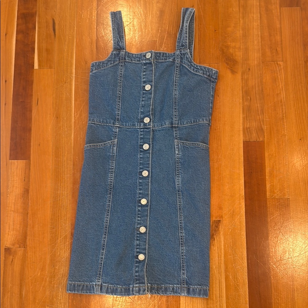 Blue Denim Kids Dress